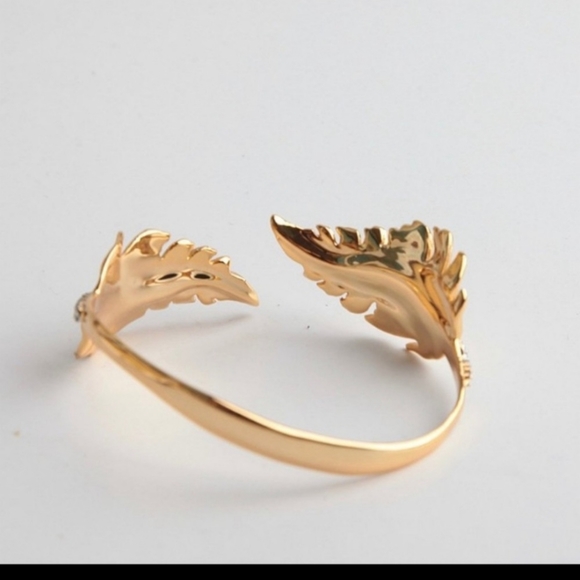 NWOT ALEXIS.BITTAR GOLD CUFF 10k GOLD rhodium plated NWOT - Picture 6 of 13